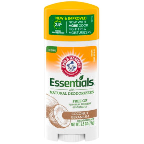 Дезодорант натуральний гелевий з ароматом кокосу Arm&Hammer Essentials Coconut Geranium 71гр